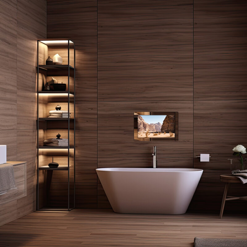 Bathroom mirror TV model TW3202