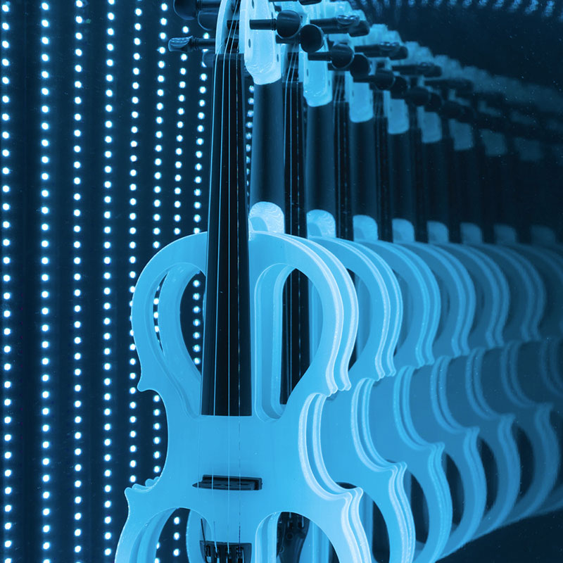 Téléviseur miroir gamme mirois infinis modèle 3D Varius - Hymage
