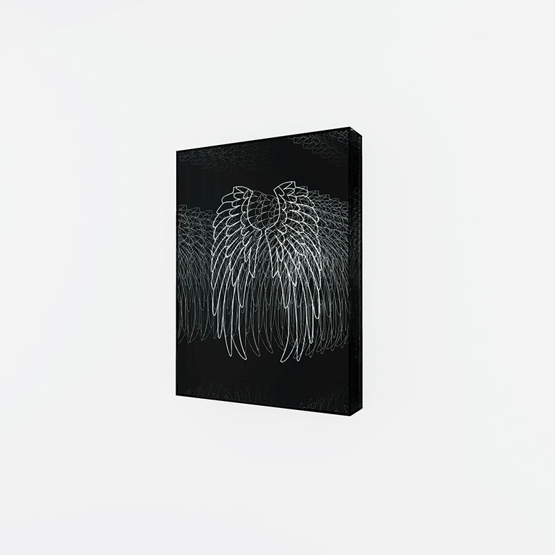 Mirror television mirois infinis model Angel Wings - Hymage