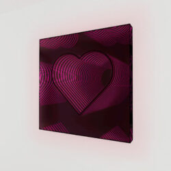 Téléviseur miroir gamme mirois infinis modèle Flying Love - Hymage