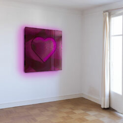 Téléviseur miroir gamme mirois infinis modèle Flying Love - Hymage