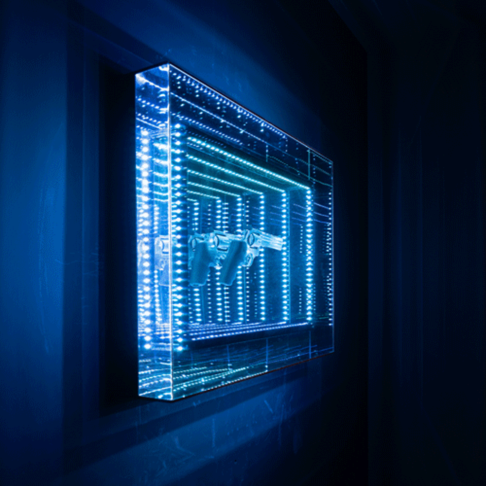 Mirror TV mirois infinis model Gun Infinity - Hymage