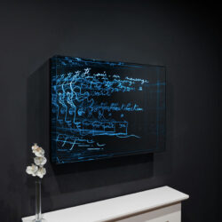 Téléviseur miroir gamme mirois infinis modèle Mensonges & Vérités - Hymage
