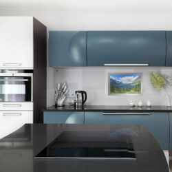 Kitchen range mirror TV, built-in model - Hymage