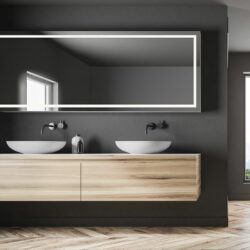 Téléviseur miroir gamme salle de bain modèle DTF-2202 - Hymage