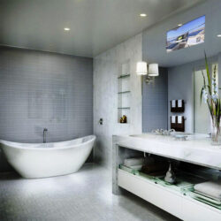 Téléviseur miroir gamme salle de bain modèle DTF-2202 - Hymage