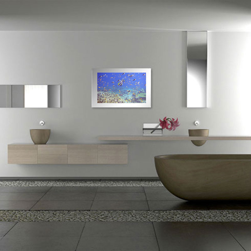 Bathroom mirror TV model TW2702 - Hymage