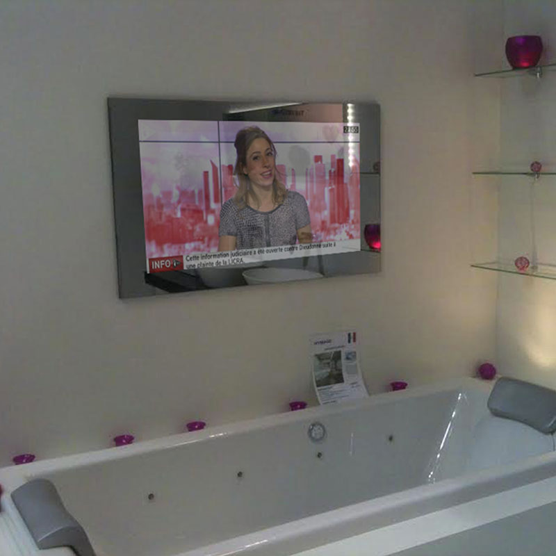 Bathroom mirror TV model TW2702 - Hymage