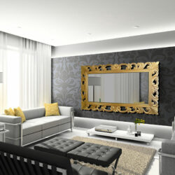 Eclipse living room mirror TV - Hymage