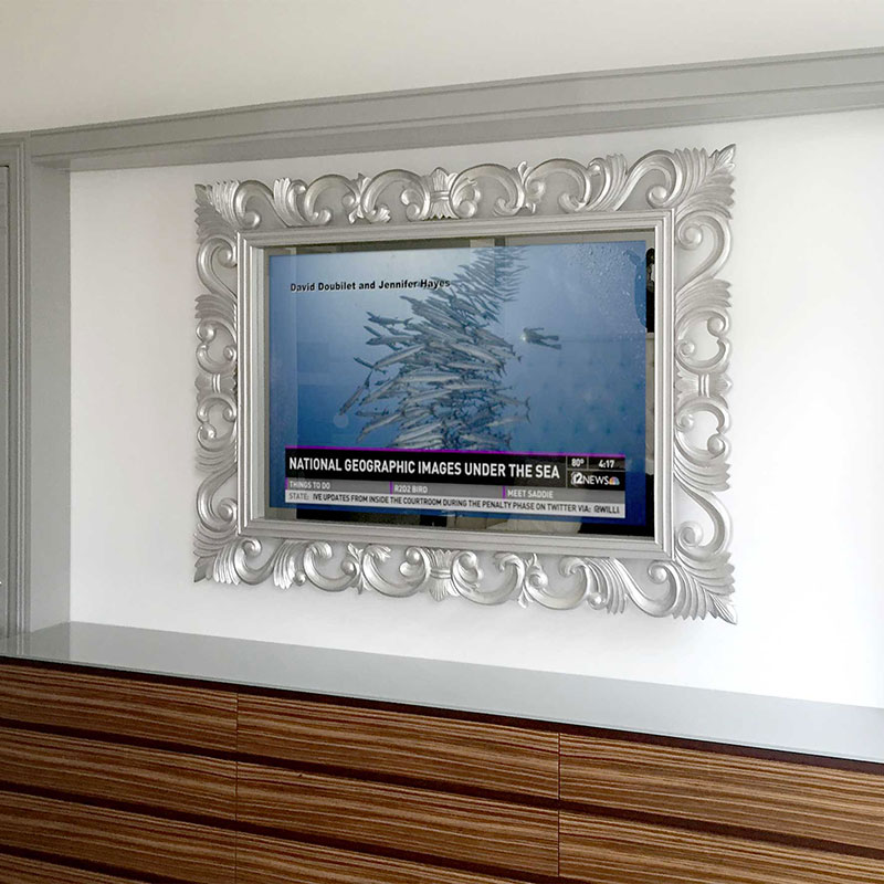 Eclipse living room mirror TV - Hymage