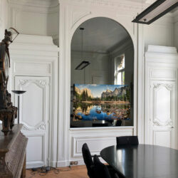Haussmann living room mirror TV - Hymage