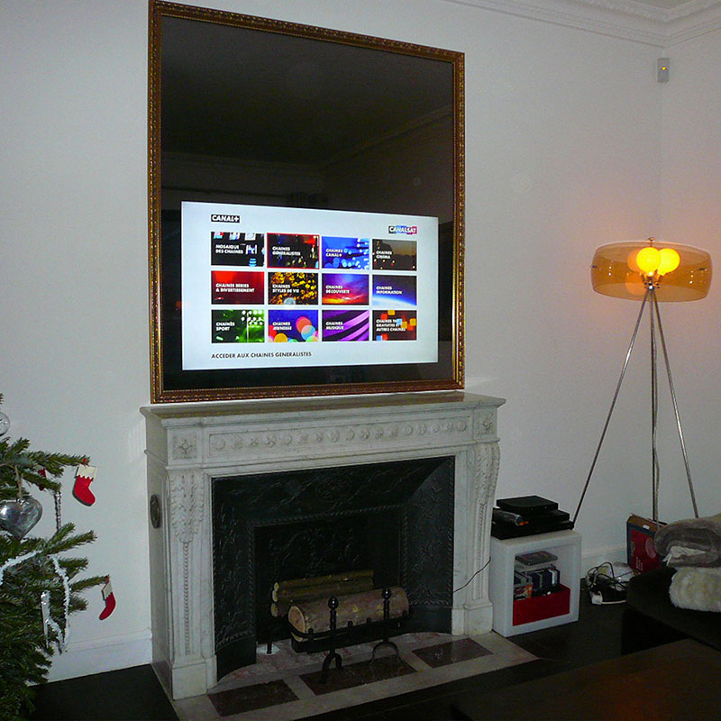 Haussmann living room mirror TV - Hymage