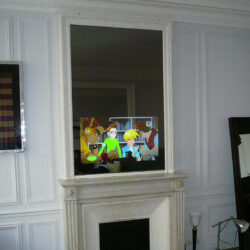 Haussmann living room mirror TV - Hymage