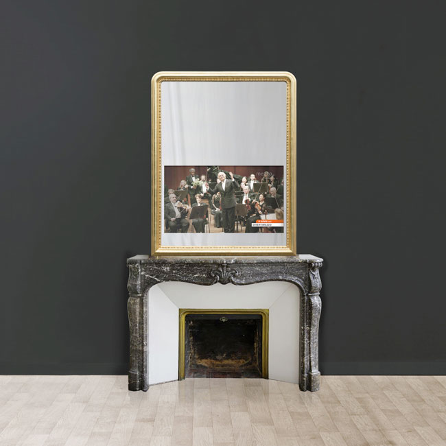 Louis-Philippe mirror TV - Hymage