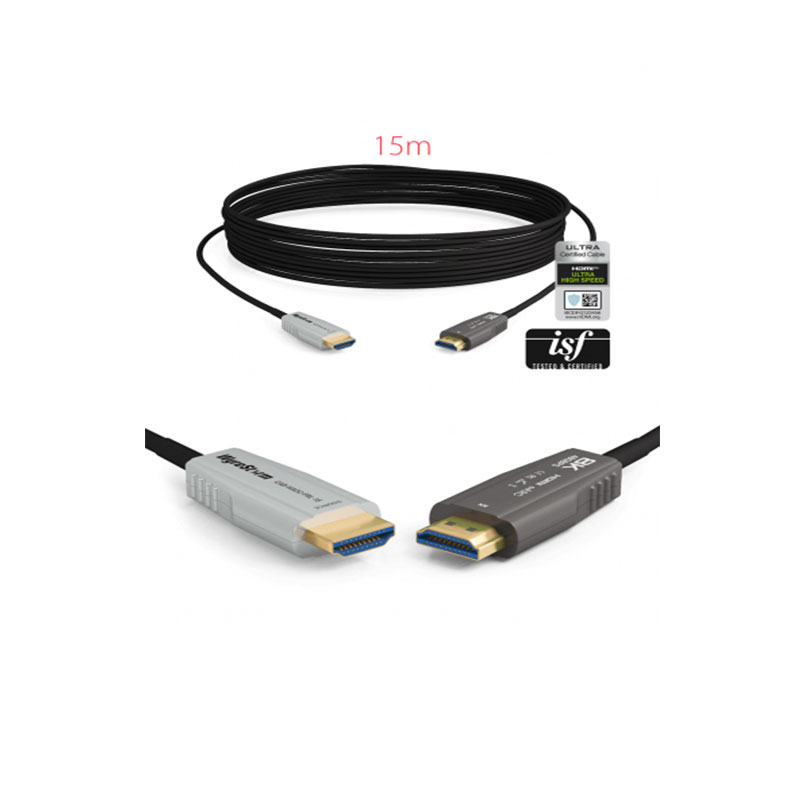 - Câble HDMI Optique Actif de 15 mètres