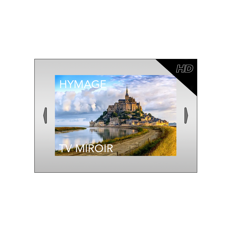 - TV miroir encastrable 22" salle de bain