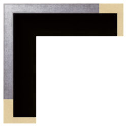 Mirror TV frame Bastide Silver silver, Gamme C