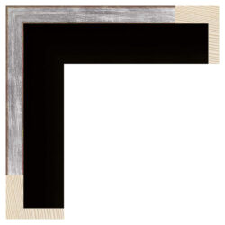 Mirror TV frame Passy Silver silver, Gamme B