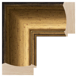 Mirror TV frame Grand Belvedere Gold gold, Gamme Best