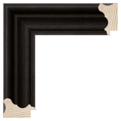 Mirror TV frame Prado Black black, Gamme D