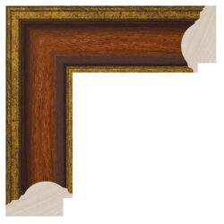 Mirror TV frame Retro Walnut walnut, Gamme C