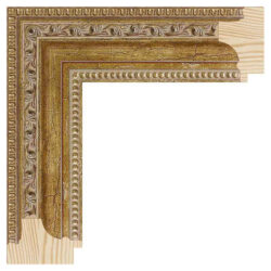 Mirror TV frame Alhambra Gold gold, Gamme B