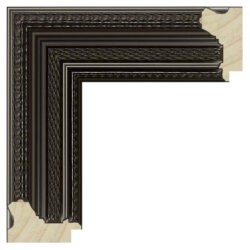 Mirror TV frame Holland Black black, Gamme C