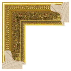 Mirror TV frame Doria Gold gold, Gamme Best