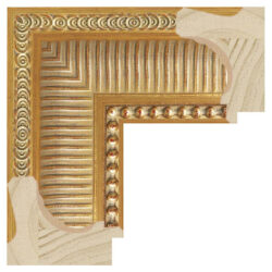 Mirror TV frame Palatin Gold gold, Gamme B