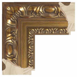 Mirror TV frame Farnese Gold gold, Gamme B