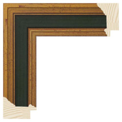 Mirror TV frame Classic Gold and Green gold, Gamme C