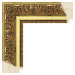 Mirror TV frame Borghese Gold gold, Gamme B
